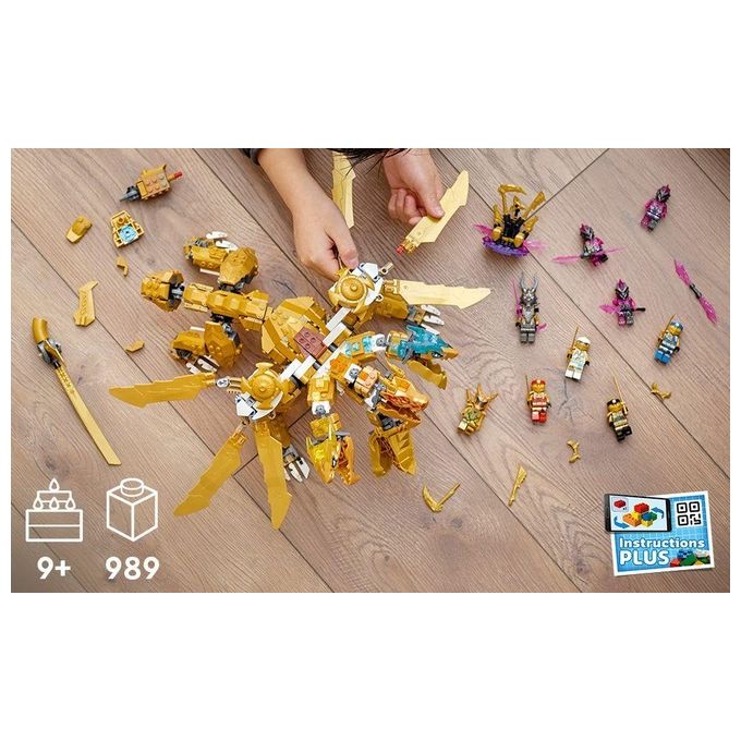 LEGO Ultra drago d'oro di Lloyd