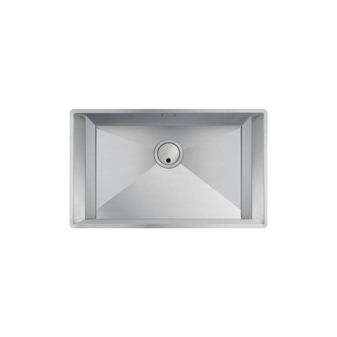 Foster 1404 800 GK Lavello Acciaio inox spazzolato da incasso Sottotop 1 Vasca 74x45cm