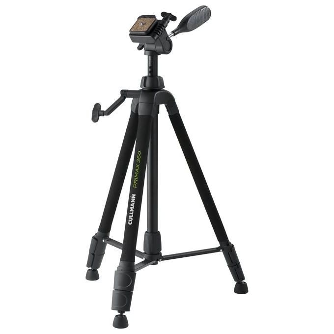 Cullmann PRIMAX 350 Treppiede Professionale per Fotocamere e Accessori con Massima Stabilita' e Versatilita'