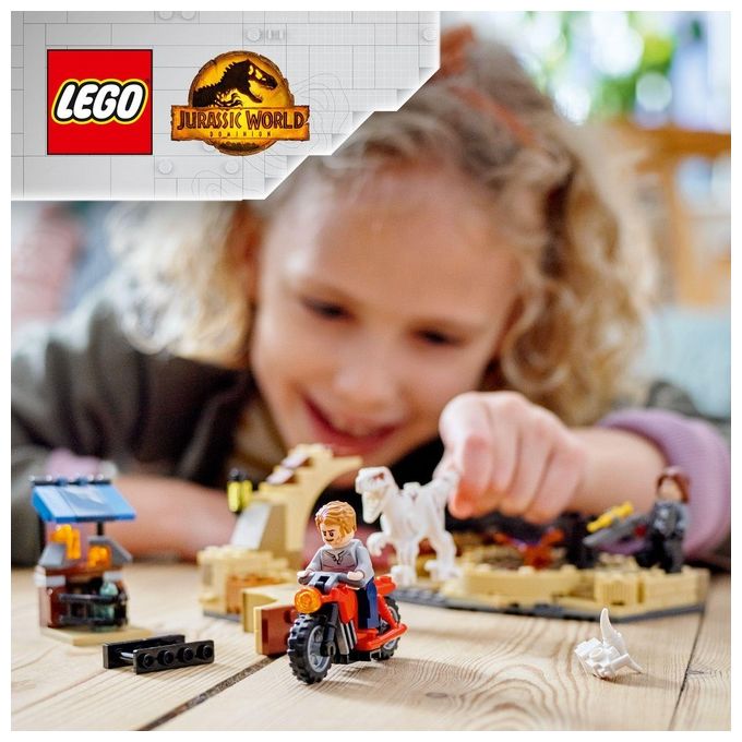 LEGO Jurassic World Atrociraptor: Inseguimento sulla Moto
