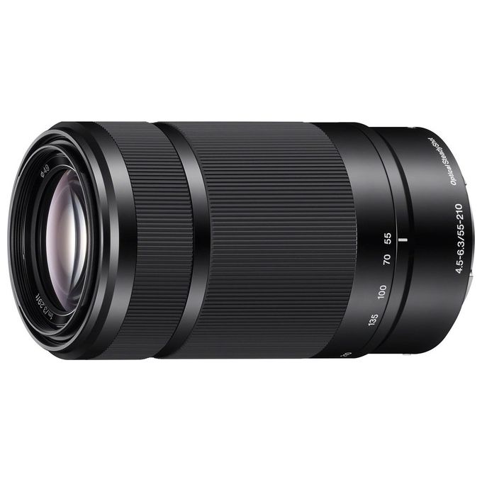Sony SEL55210 Teleobiettivo con zoom 55-210mm F4.5-6.3, Innesto E, Nero