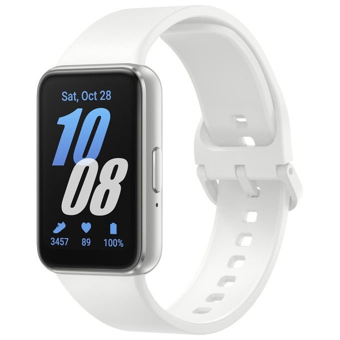 Samsung Galaxy Fit3 40mm 1.6'' Amoled BT Notifiche Sport Salute Silver