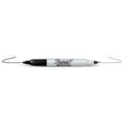 Sharpie Confezione 12 penna Indel Twintip nero