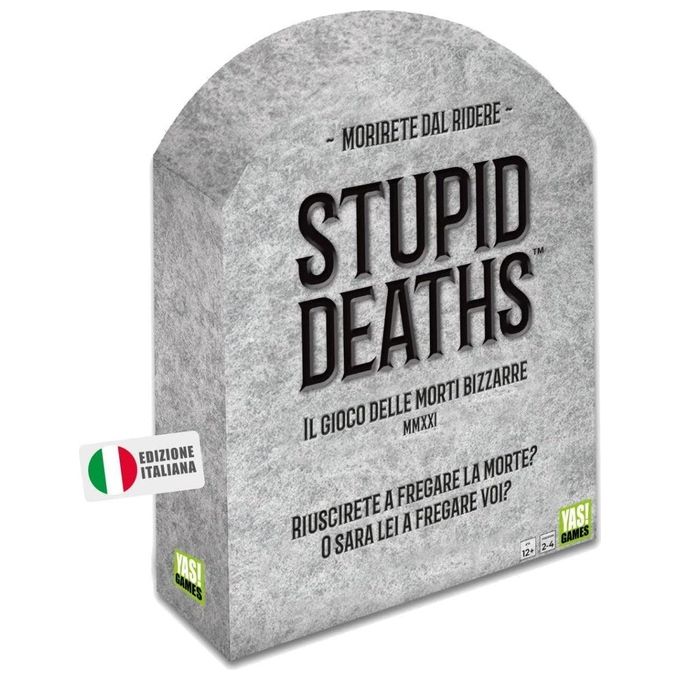 Rocco Giocattoli Gioco di Societa' Stupid Deaths