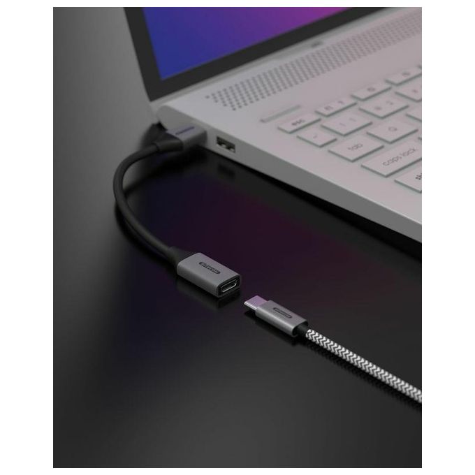 Sitecom Cavo Adattatore USB A a USB C Adapter Grigio