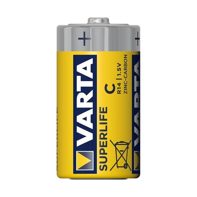 Varta Mezzatorcia SuperLife 2 Pezzi