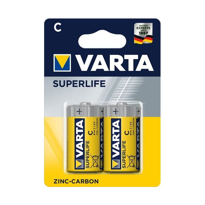 Varta Mezzatorcia SuperLife 2 Pezzi