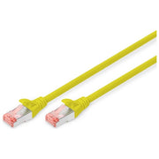 Digitus cavo rete s-ftp cat.6 doppia schermatura ls0h colore giallo mt. 6