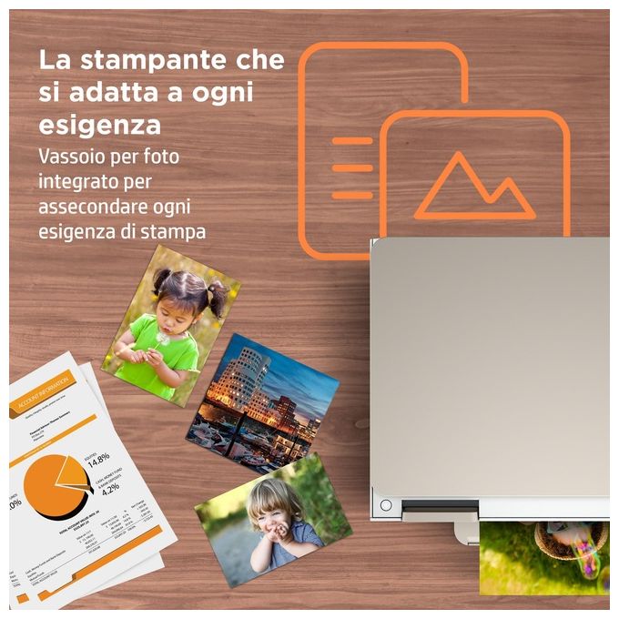 HP, Envy Inspire 7224e, Stampante All-in-One, Wireless Colore, Instant Ink