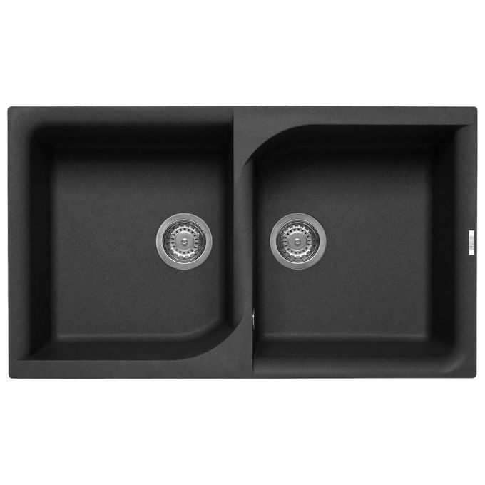 ELLECI LME45070 Ego 450 Lavello ghisa 2 Vasche 86 cm