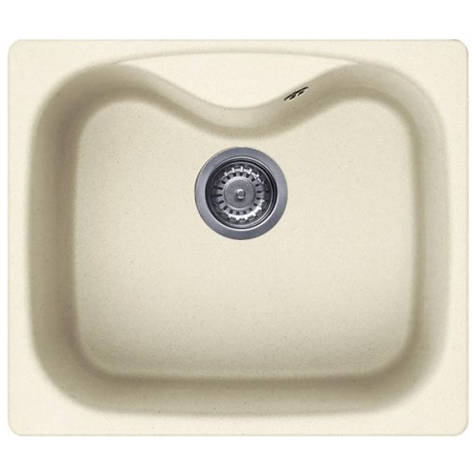 ELLECI LGF20062 Fox 200 Lavello Granitek 1 Vasca 58 cm Bianco antico