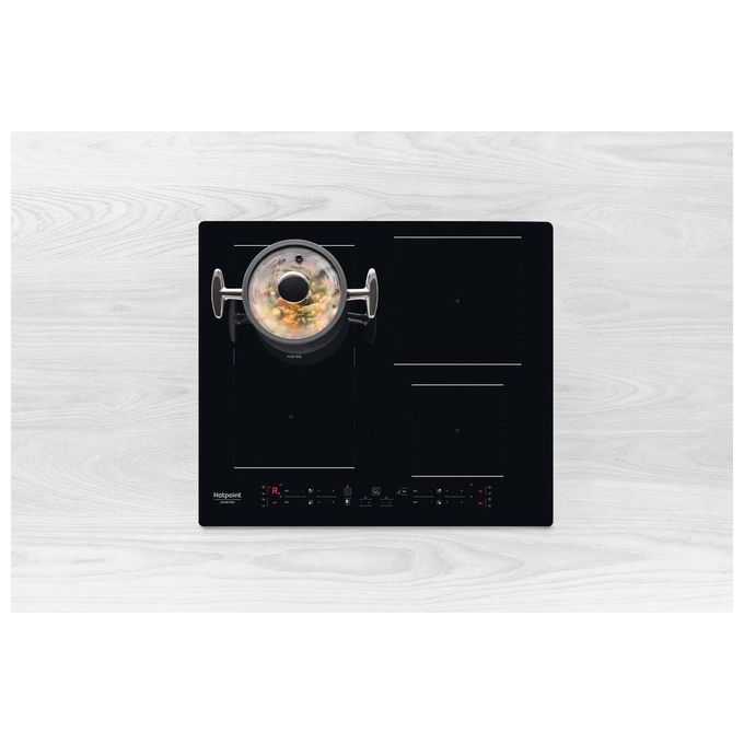 Hotpoint HB 3160C NE Piano Cottura ad Induzione 4 Zone 59 cm Nero