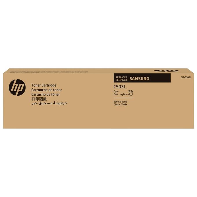 HP Samsung CLT-C503L Alta resa cyan originale cartuccia toner (SU014A)