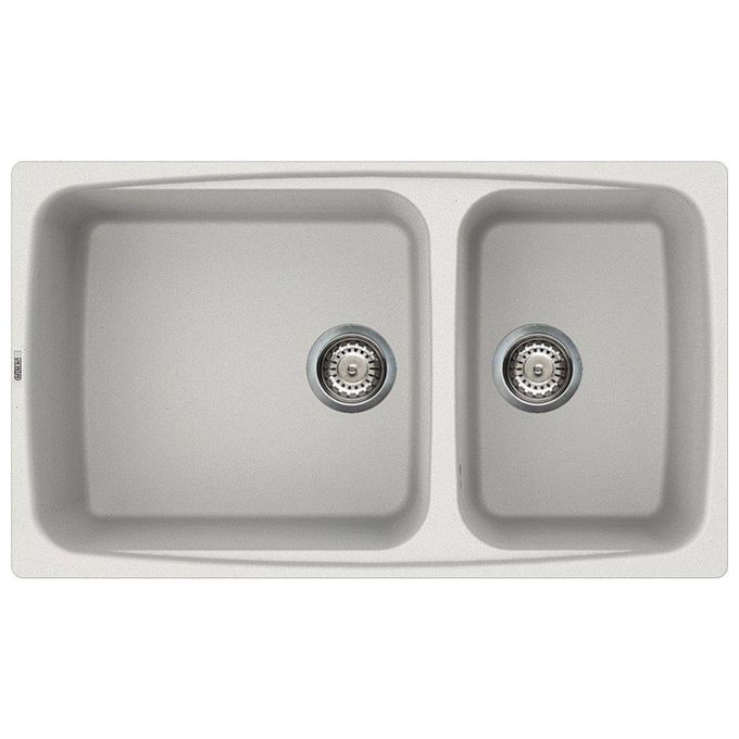 Elleci LGF45068 Fox 450 Lavello Granitek 2 Vasche 86 cm Titano