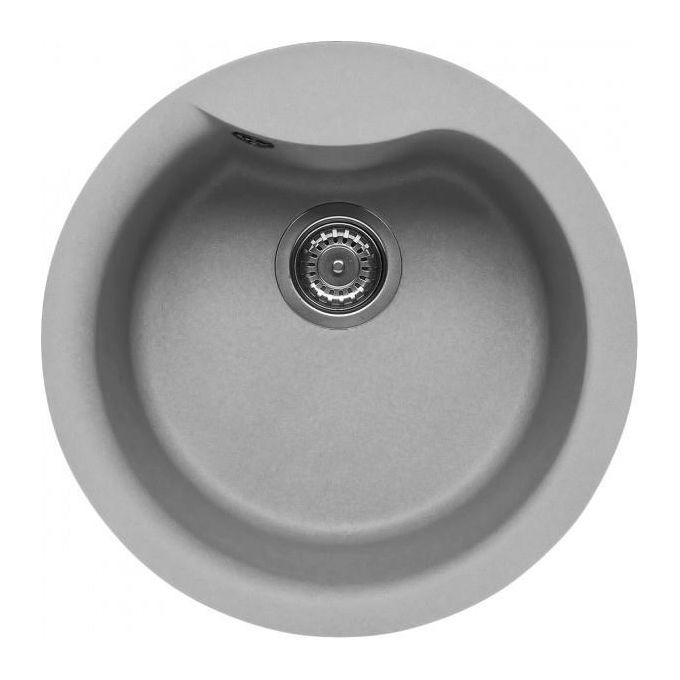 ELLECI LMEROU79 Ego Round Lavello Metaltek 1 Vasca rotonda 49 cm Alluminio