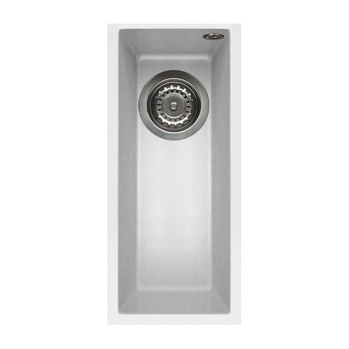 Elleci LGQ05068BSO Quadra 50 Lavello 1 Vasca 23 cm Bianco titano