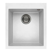 Elleci LGQ10068 Quadra 100 Lavello Granitek 1 Vasca 41 cm Titanio