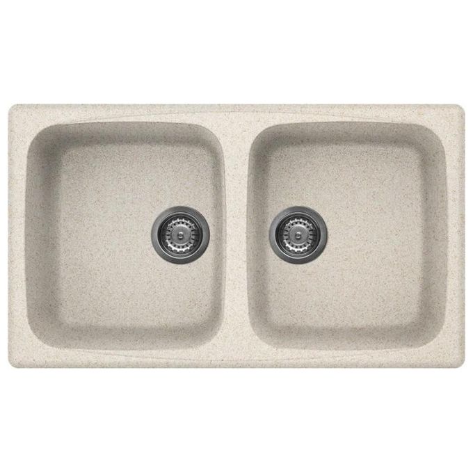 Elleci LGM45051 Master 450 Lavello Granitek 2 Vasche 86 cm Avena