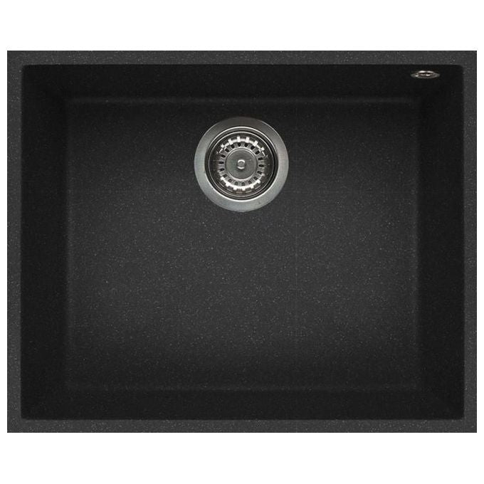 ELLECI LGQ10554BSO Quadra 105 Lavello Granitek 1 Vasca 54 cm Nero