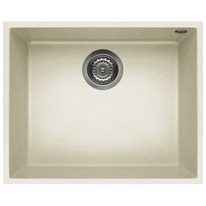ELLECI LGQ10562BSO Quadra 105 Lavello Granitek 1 Vasca 54 cm Bianco antico