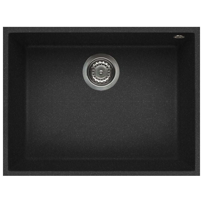 ELLECI LGQ11054BSO Quadra 110 Lavello Granitek 1 Vasca 58 cm Nero