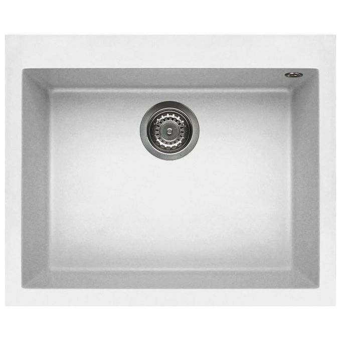 ELLECI LGQ11068 Quadra 110 Lavello Granitek 1 Vasca 61 cm Bianco titano