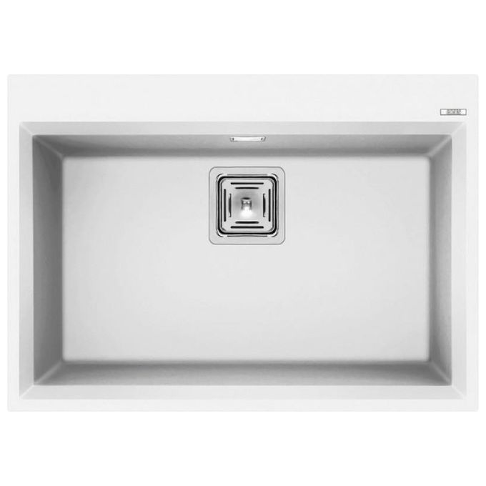 Elleci LGK12068 Karisma 120 Lavello Granitek 1 Vasca  70 cm Bianco