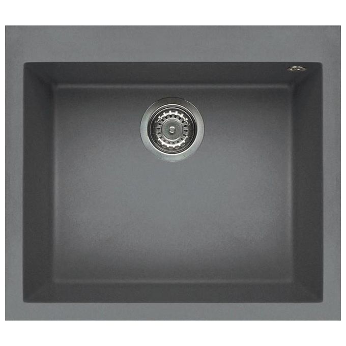 Elleci LMQ10573 Quadra 105 Lavello Metaltek 1 Vasca 57 cm Titanio