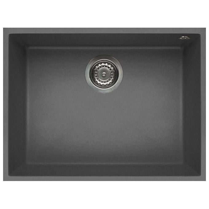 Elleci LMQ11073BSO Quadra 110 Lavello Metaltek 1 Vasca 58 cm Titanio