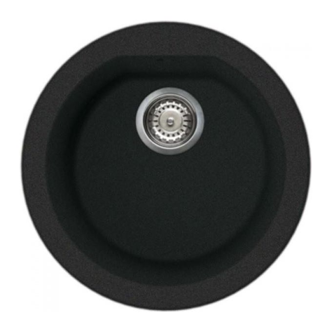 Elleci LGFROU59 Fox Round Lavello Granitek 1 Vasca rotonda 44 cm Antracite
