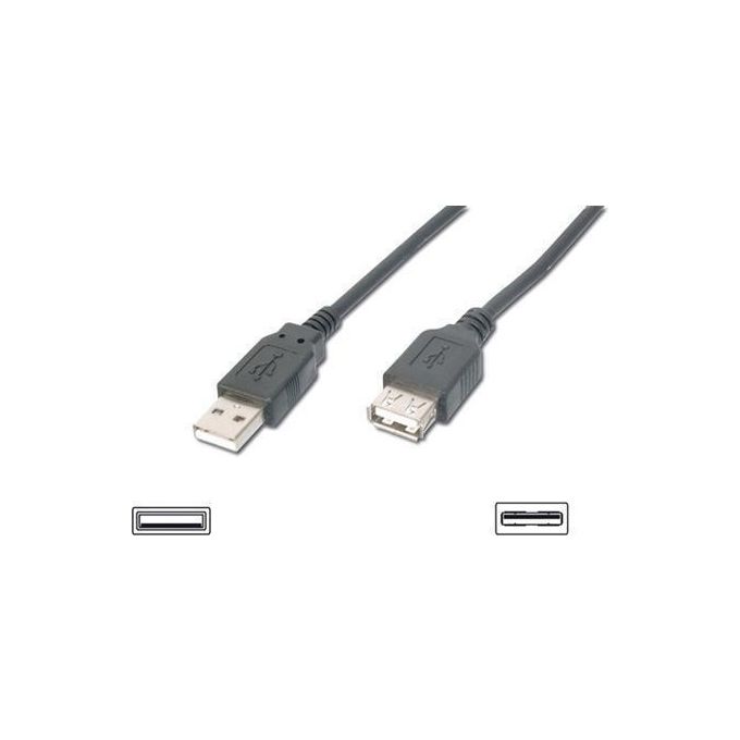 Nilox Prolunga Usb 2.0 1.8mt Nera