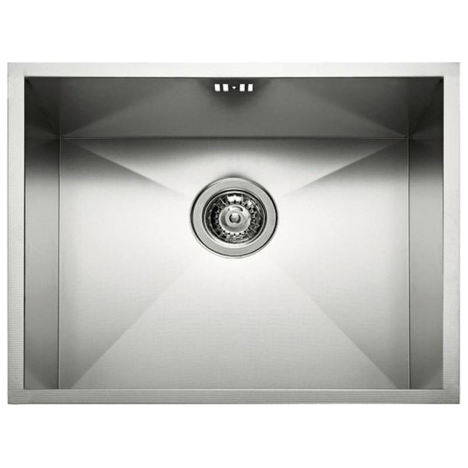 Elleci Square 500 LIQ500SAC Lavello in acciaio inox satinato 1 vasca 540x440 mm