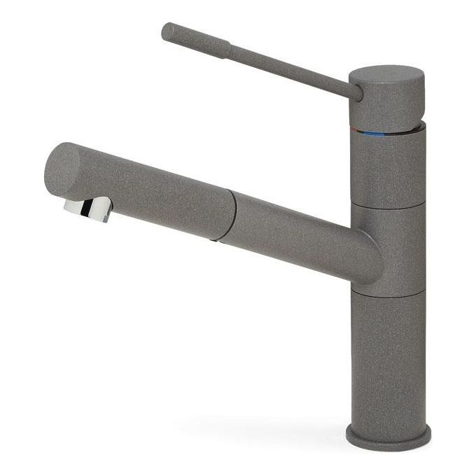 ELLECI MGKSAV59 Sava Miscelatore monocomando con canna bassa girevole Modern Antracite 59