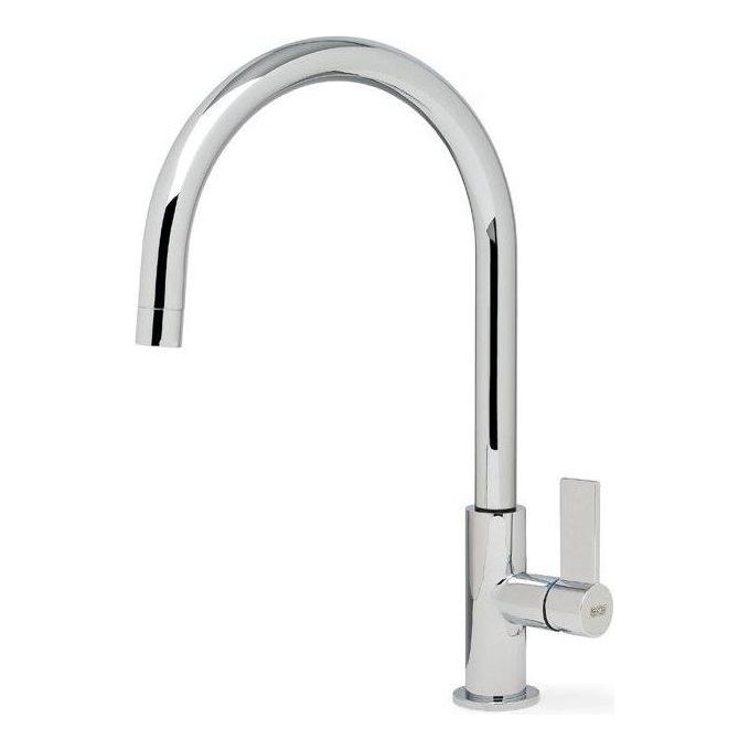 ELLECI MIKVTACR Volta Miscelatore monocomando con canna girevole Modern Cromato