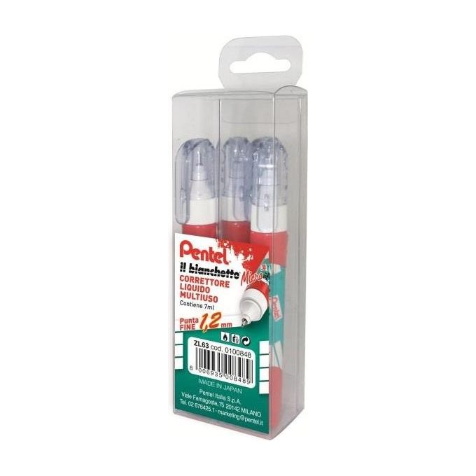 Pentel Cf4taschina Bianchetto Zl63 - 4pz