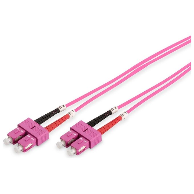 Digitus Cavo Fibra Ottica Sc a Sc Multimode Duplex 50-125 10mt Om4