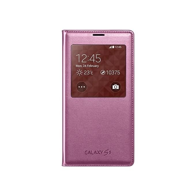 Samsung S View Cover Rose Gold Galaxy S5