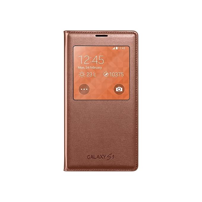 Samsung S View Cover Rose Gold Galaxy S5