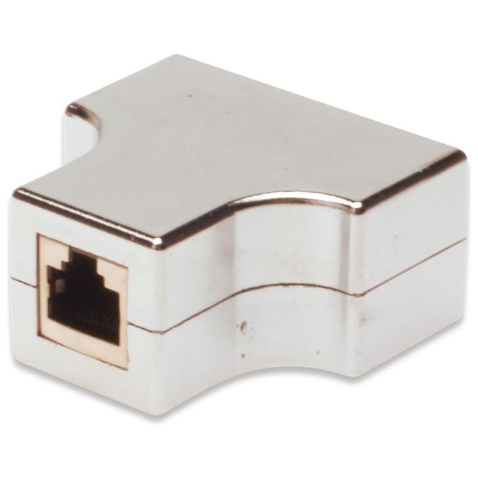 Digitus adattatore da 1 connettore 8 poli femmina a 2 x 8 poli femmina schermato