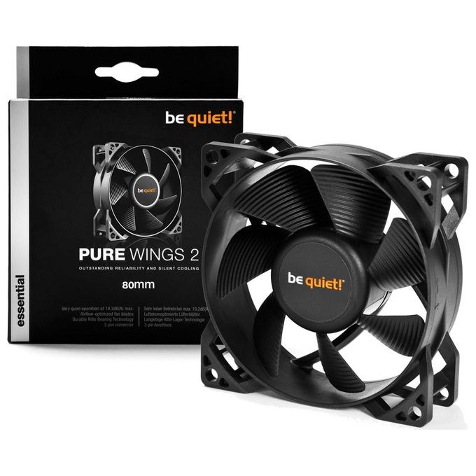 Be Quiet! Pure Wings 2 Ventola per Pc 80mm