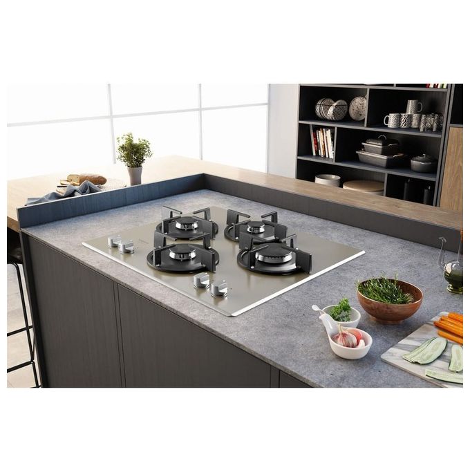 Hotpoint HAGD 61S-CH Piano Cottura a Gas 4 Zone 60cm  Champagne