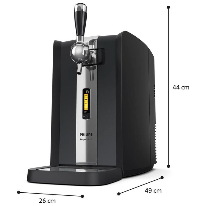 Philips PerfectDraft Sistema Domestico di Erogazione Birra Kegs 70W 6 Litri