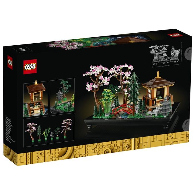 LEGO Icons 10315 Il Giardino Tranquillo, Kit Giardino Botanico Zen per Adulti con Fiori di Loto, Regalo per Donna e Uomo