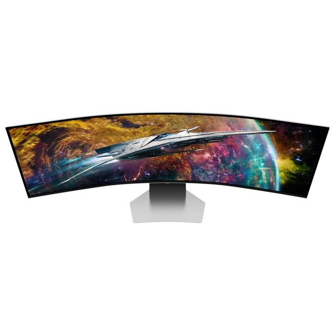 [ComeNuovo] Samsung Monitor Gaming Odyssey OLED G9 LS49CG950SUXEN  49'' Dual QHD Curvo,Risoluzione Dual QHD, Refresh Rate 240Hz, Tempo di Risposta 0,03ms, FreeSync Premium Pro e HDR True Black 400,Piattaforma Smart TV, Gaming Hub e Hub IoT