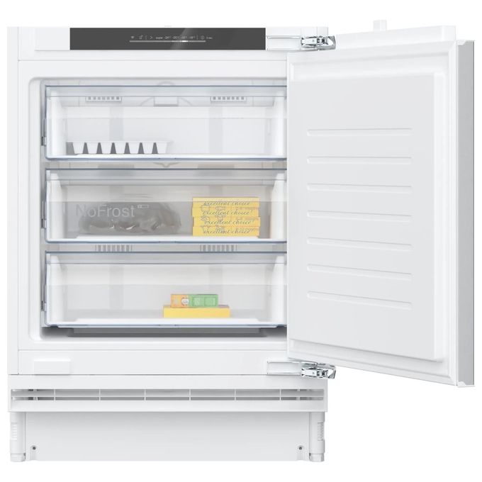 Neff GU7213DE0 Congelatore Verticale a Cassetti da Incasso Capacita' 85 Litri Classe E Capacita' di congelamento 8 kg-24h No Frost