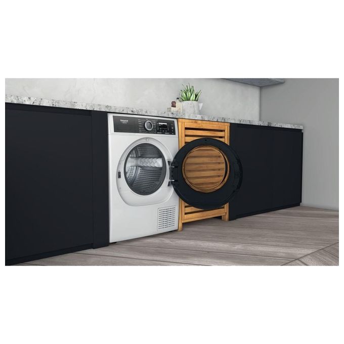 Hotpoint H8 D94WB IT Asciugatrice Libera Installazione Caricamento Frontale 9Kg Classe Energetica A Bianco