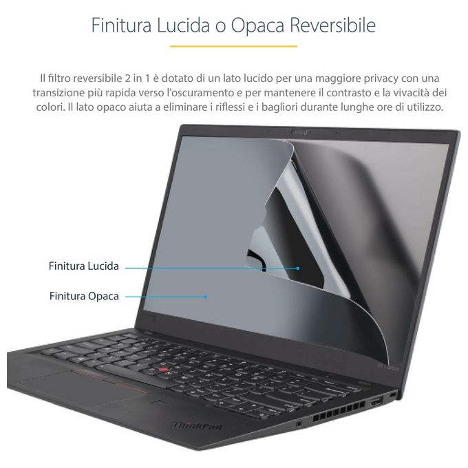 StarTech.com Filtro Privacy per Laptop da 14