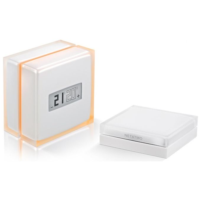 Netatmo Termostato Intelligente Kit Base per Controllo Riscaldamento Autonomo Wi-Fi e App