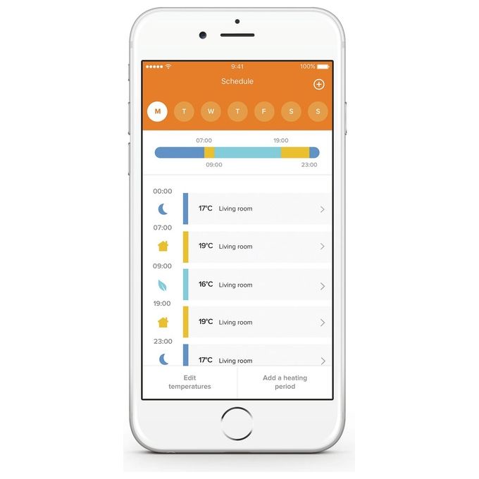 Netatmo Termostato Intelligente Kit Base per Controllo Riscaldamento Autonomo Wi-Fi e App