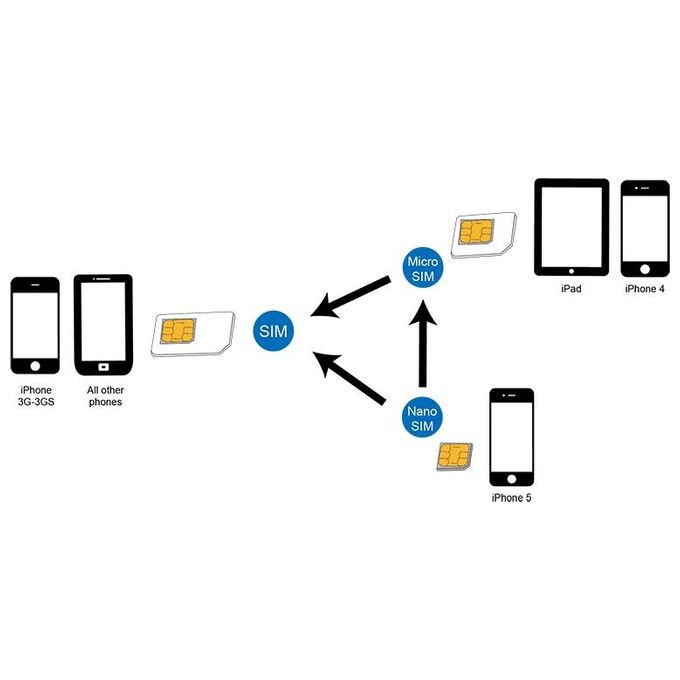 LogiLink Adattatore per Sim-Flash Memory Card